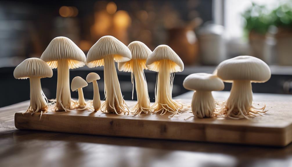 enoki mushrooms promote wellness